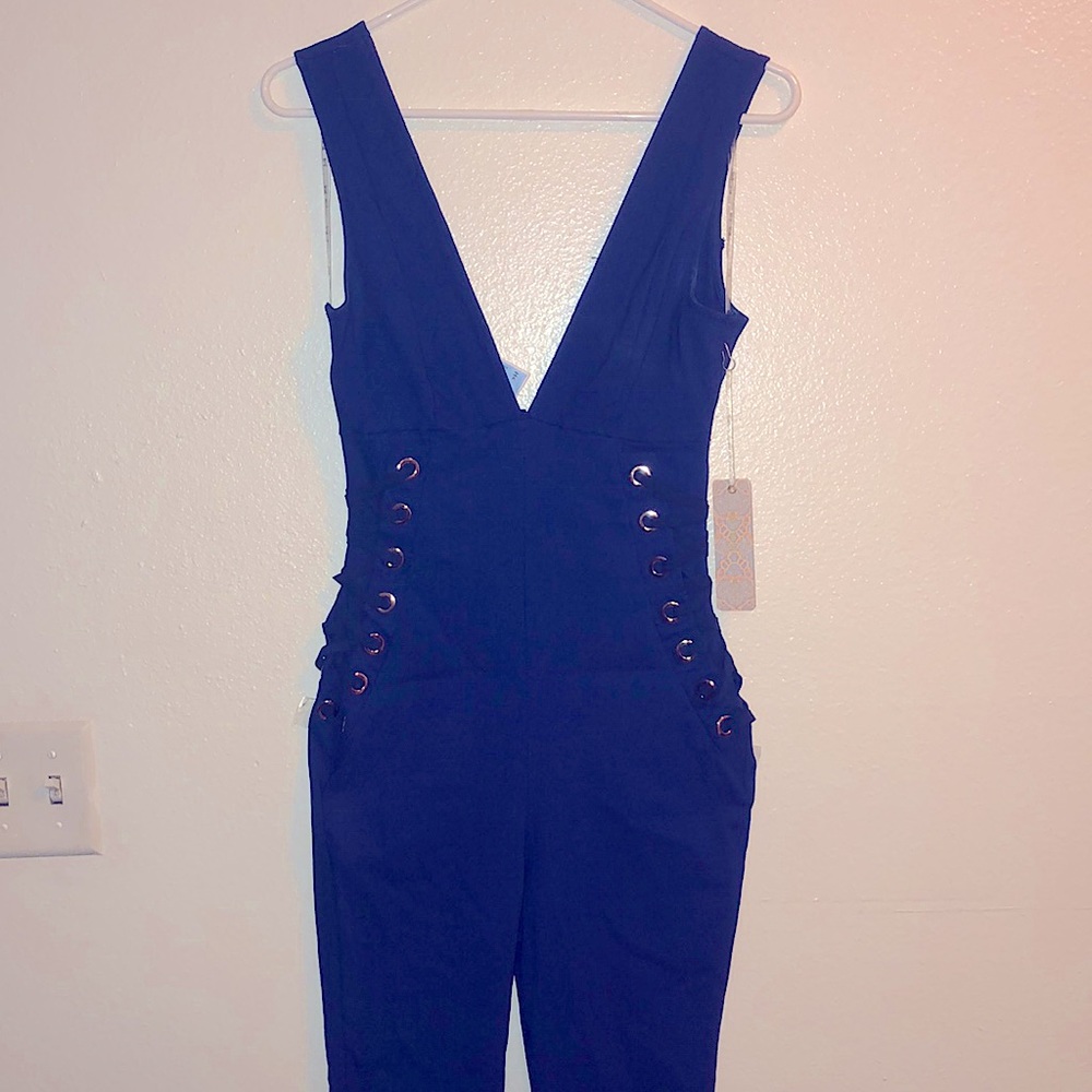 NWT Blue Jumpsuit